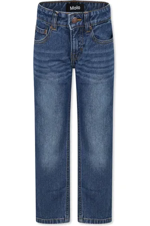 Molo Jeans rectos con tiro medio