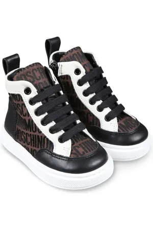 Moschino Tenis altos con logo estampado