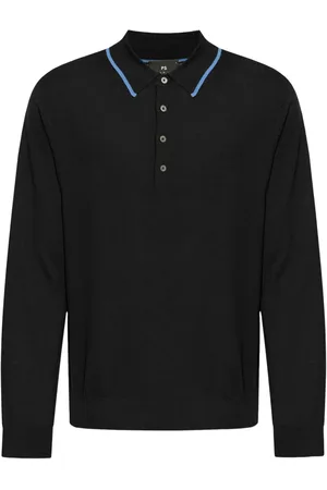 Paul Smith Playera tipo polo con detalle de rayas