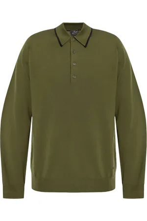 Paul Smith Playera tipo polo con logo bordado