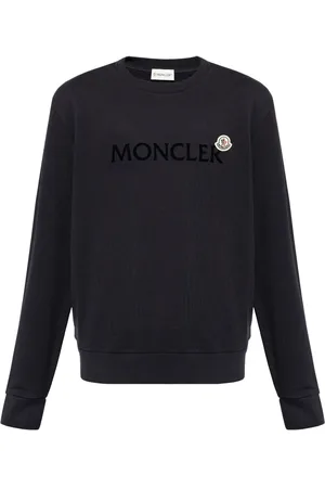 Moncler Sudadera con logo afelpado