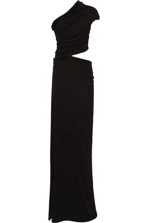 Dsquared2 Vestido largo con hombro descubierto