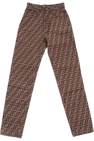 Fendi Pantalones Zucca