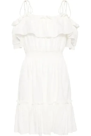 tout a coup Vestido con hombros descubiertos