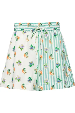 ALÉMAIS Shorts con logo estampado
