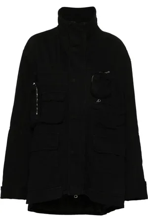 Maison Margiela Abrigo cargo capitonado