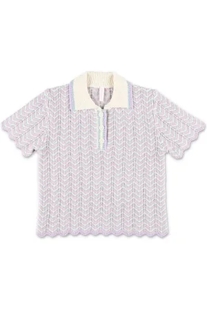 ZIMMERMANN Playera tipo polo tejida Halliday