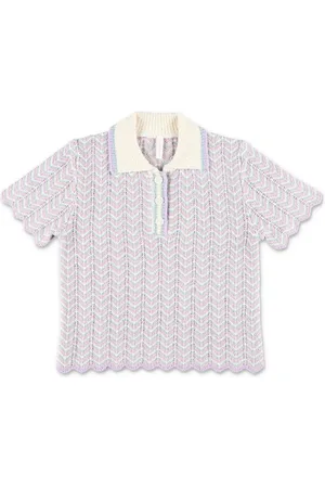 ZIMMERMANN Playera tipo polo tejida Halliday