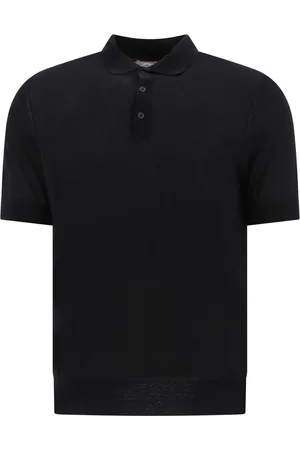 Brunello Cucinelli Playera tipo polo de piqué