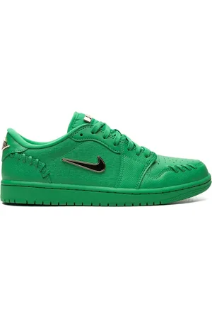 Jordan Tenis Air 1 Low Method of Make Green