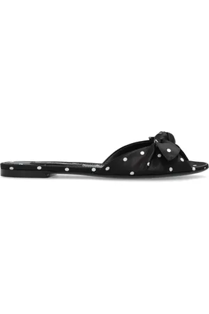 Dolce & Gabbana Flip flops con estampado de lunares