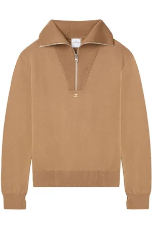 Courrèges Suéter con logo bordado