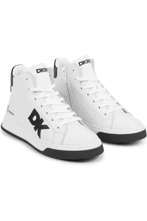 DKNY Tenis con logo estampado