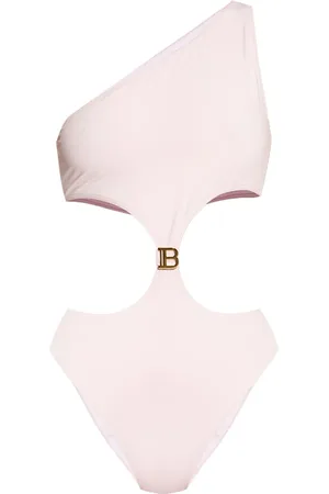Balmain Traje de baño con abertura del logo B