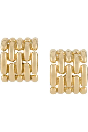 Givenchy Aretes con eslabones 1980
