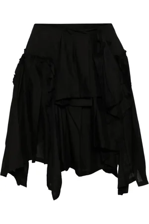 YOHJI YAMAMOTO Falda con diseño asimétrico