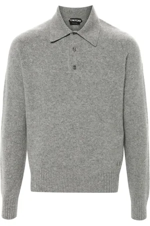 Tom Ford Suéter de cachemira estilo playera tipo polo