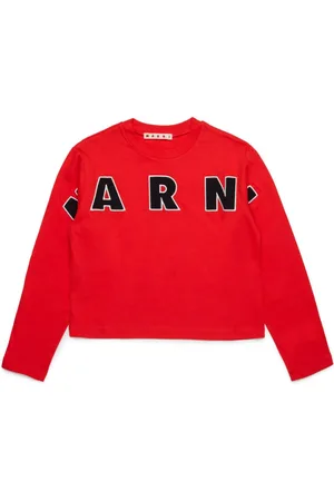 Marni Playera con logo estampado