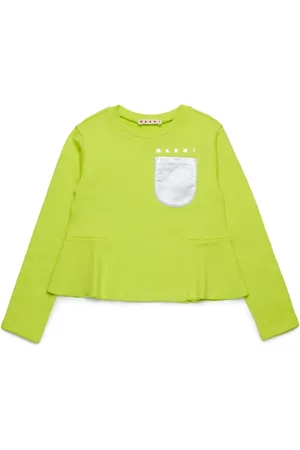Marni Playera con dobladillo de volantes
