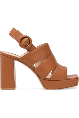 Gianvito Rossi Sandalias Lyonne con plataforma de 95mm