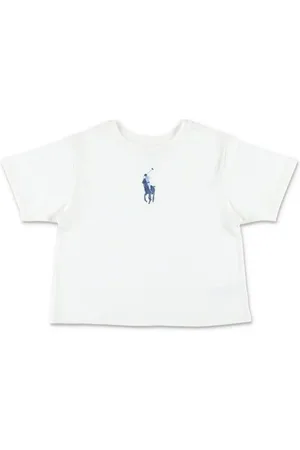 Ralph Lauren Playera corta con logo bordado