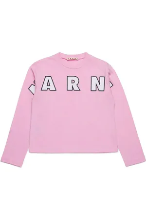Marni Playera con logo estampado