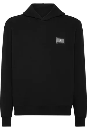 BILLIONAIRE Hoodie con placa del logo
