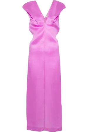 Khaite Vestido de seda The Ima