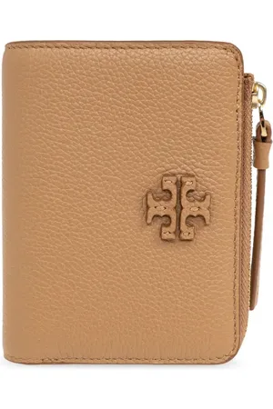 Tory Burch Cartera con parche del logo