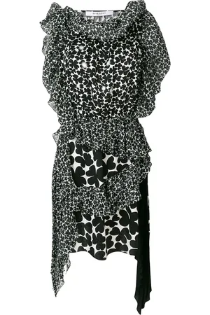Givenchy Asymmetric patterned dress