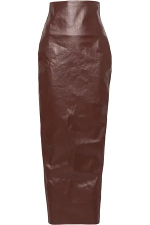 Rick Owens Falda larga Pillar