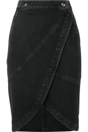 Givenchy Falda de mezclilla midi