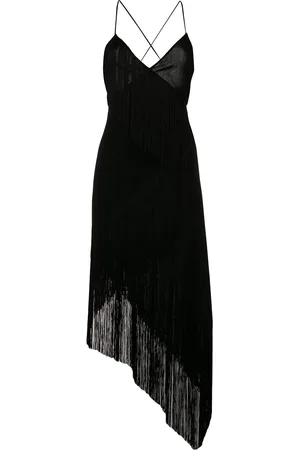 Givenchy Vestido con flecos en cascada