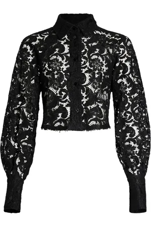 Patou Camisa corta con encaje