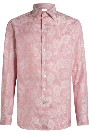 Etro Camisa con motivo de rayas en jacquard