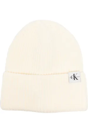 Calvin Klein Gorro tejido con parche del logo