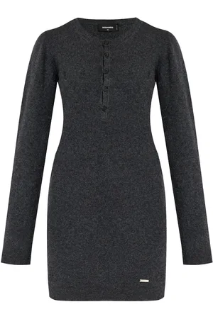 Dsquared2 Vestido corto de tejido fino