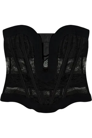 Dsquared2 Corset con paneles de encaje
