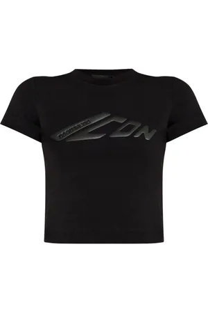 Dsquared2 Playera corta con parche del logo