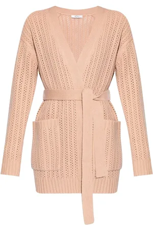 Max Mara Cárdigan tejido con perforaciones