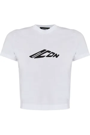 Dsquared2 Playera corta con logo estampado