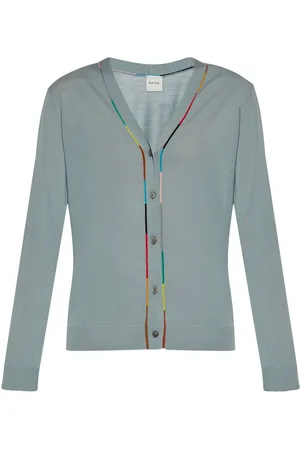 Paul Smith Cárdigan con ribete en contraste