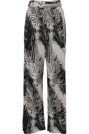 HENRIK VIBSKOV Pantalones rectos con diseño plisado