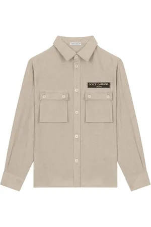 Dolce & Gabbana Camisa con aplique del logo