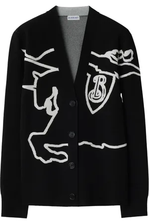 Burberry Cárdigan con motivo Equestrian Knight
