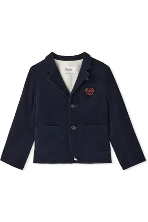 BONPOINT Blazer con botones y parche del logo