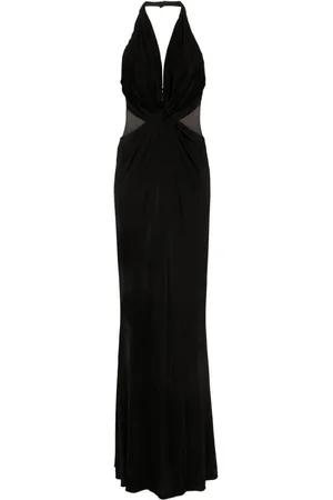 Tom Ford Vestido largo con cuello halter