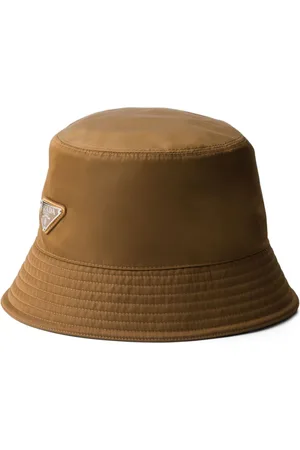 Prada Gorro de pescador con diseño redondo