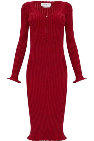 BLUMARINE Vestido tejido manga larga