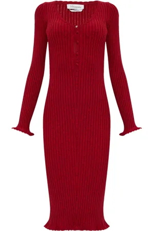 BLUMARINE Vestido tejido manga larga